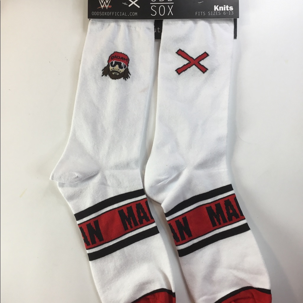 Wwe Wrestling Macho Man Odd Sox Wwe Wrestling Macho Man Odd Sox
